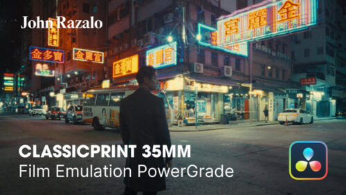 35mm Film Emulation PowerGrade