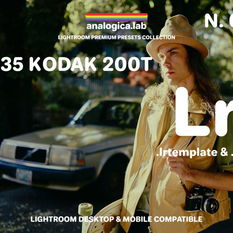 Lightroom Preset S35 KODAK 200T S35MM Film Simulation